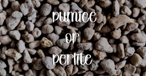 Pumice and perlite comparison page