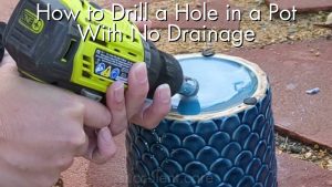 How to easily drill a hole in a 1 1