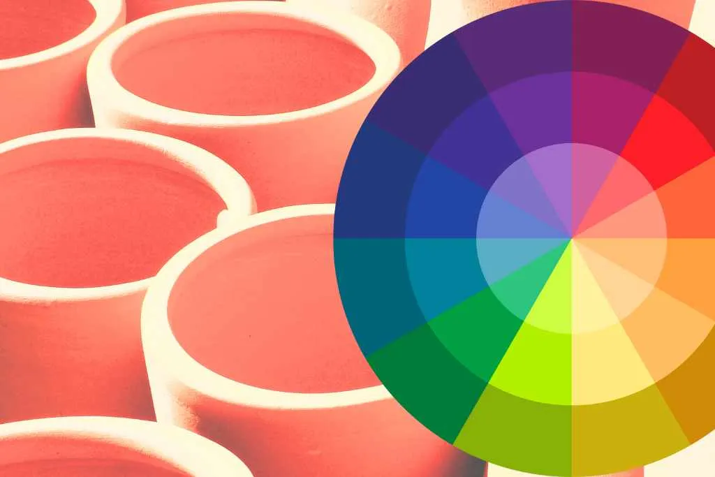 Understanding color theory painting terracotta pots terracotta pot