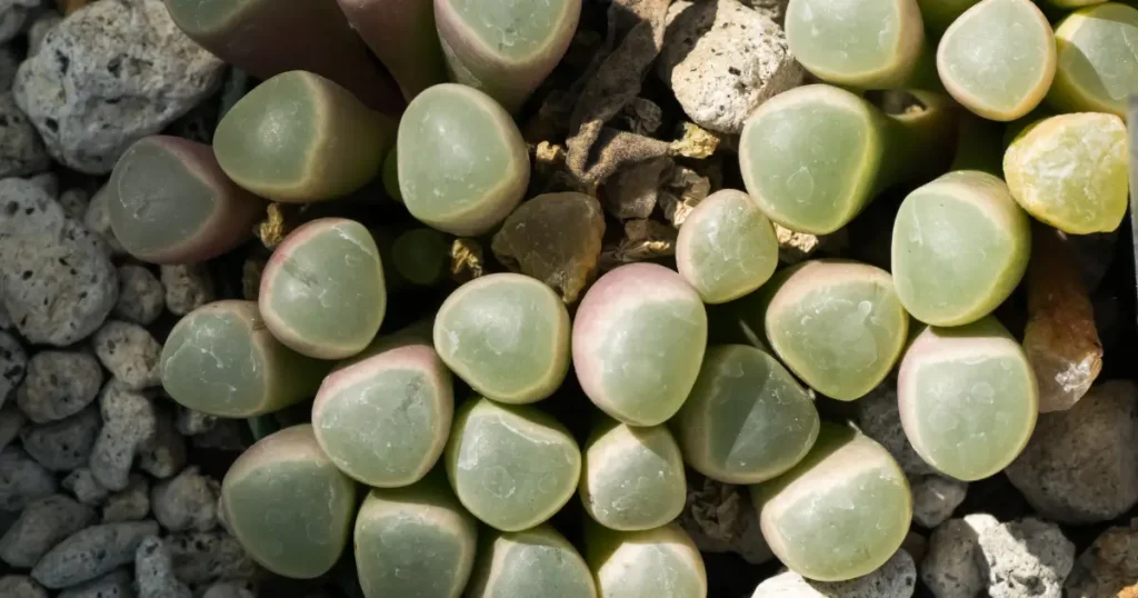 Babytoes succulent fenestraria rhopalophylla care baby toes