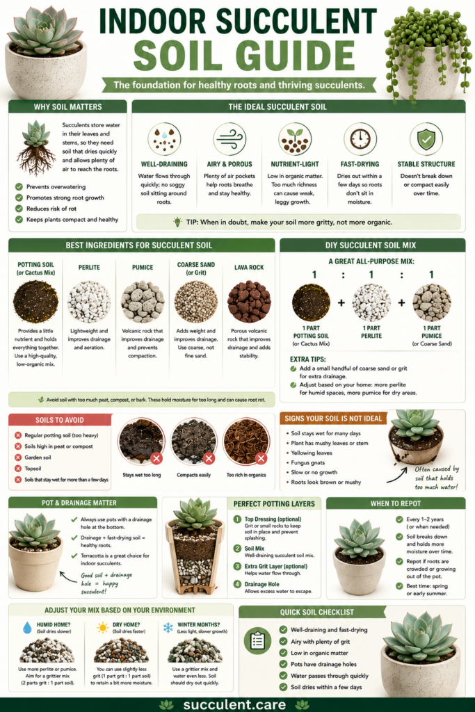 Indoor Succulent Soil Guide Indoor succulent soil guide indoor succulent