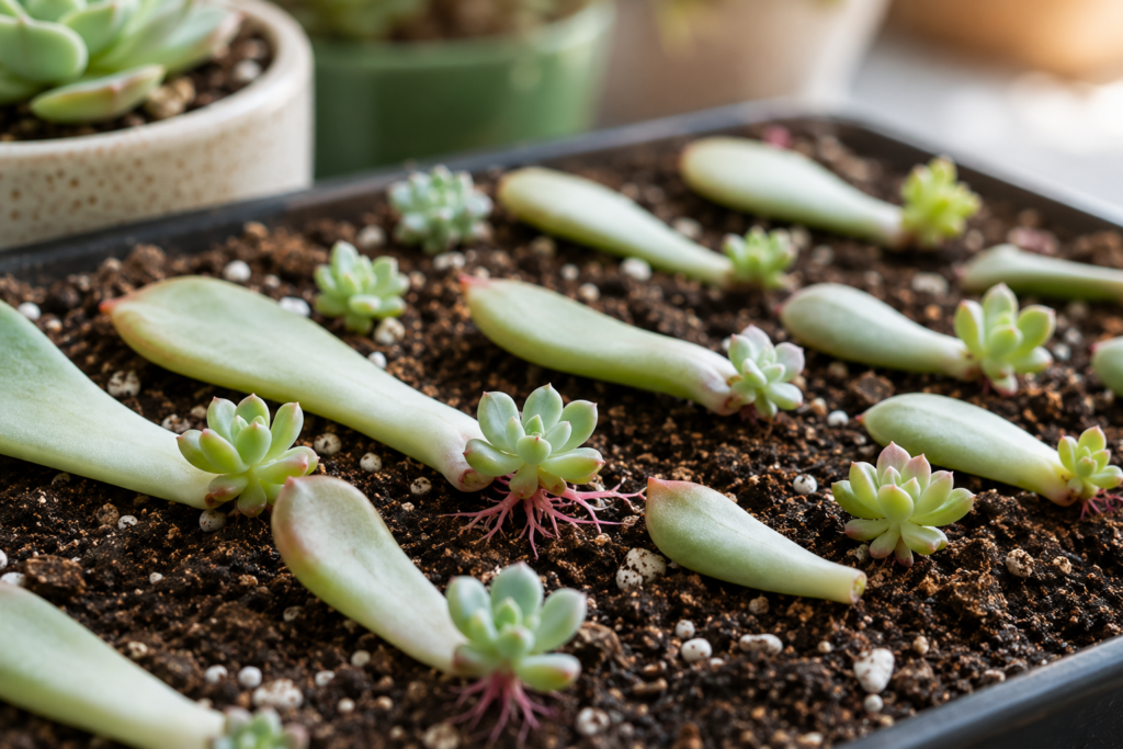 Succulent Propagation In Soft Light Succulent propagation in soft light succulent propagation